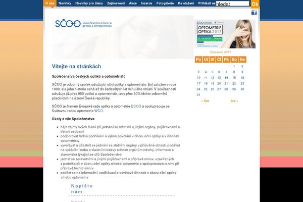 scoo.cz site used Yeti-studio