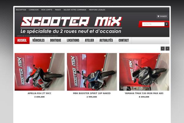 scooter-mix.fr site used Theme47075
