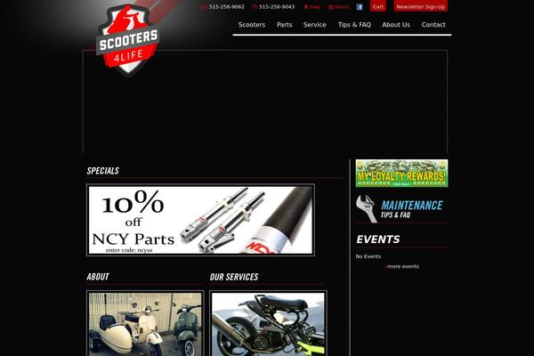 scooters4life.com site used Scooters