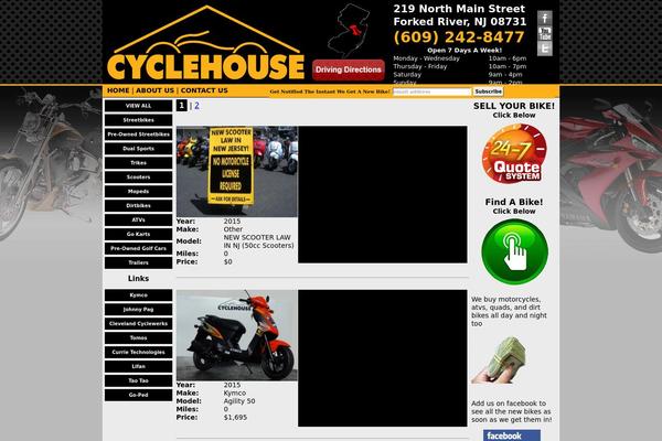 scootersnj.com site used Cyclehouse