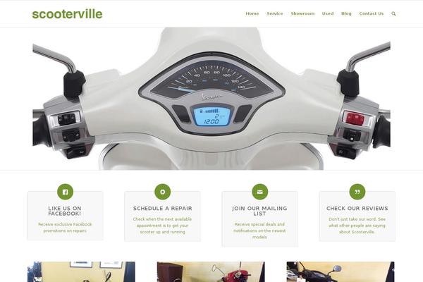 Enfold theme site design template sample