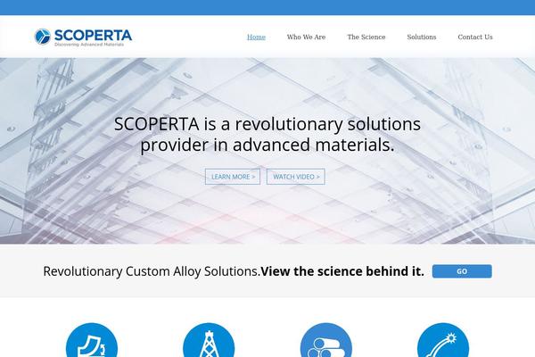 scopertainc.com site used Scoperta