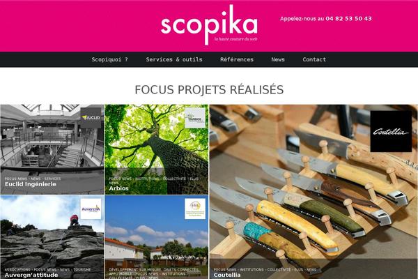 Scopikatz theme site design template sample