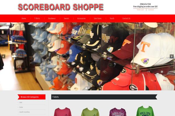 scoreboardshoppe.com site used Scoreboard