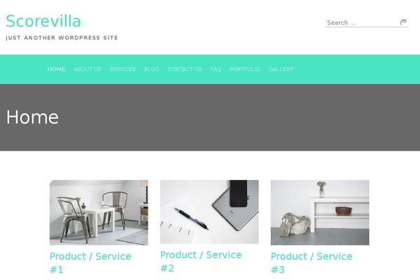 Sela theme site design template sample