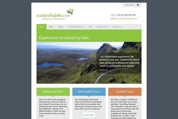 scotlandbybike.com site used Sbb