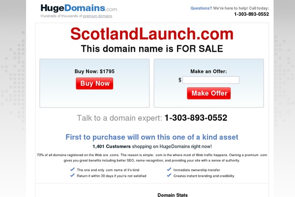 scotlandlaunch.com site used proClouds