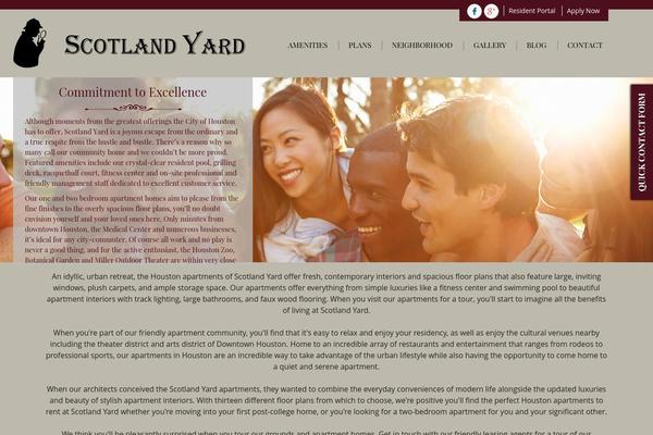 scotlandyardapts.com site used Scotland-yard