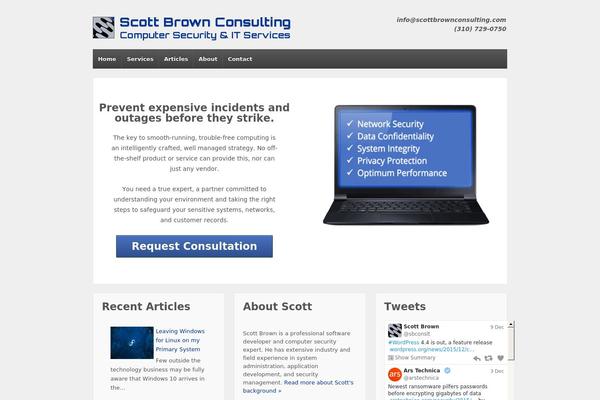 scottbrownconsulting.com site used Sbc-2017