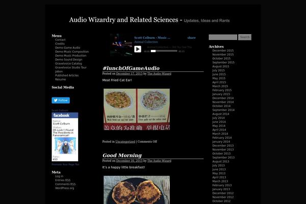Weaver theme site design template sample