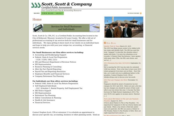 Thesis 1.8 theme site design template sample