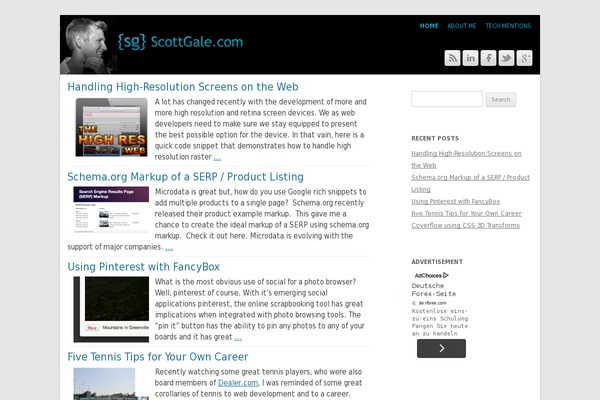 scottgale.com site used Scottgale-new