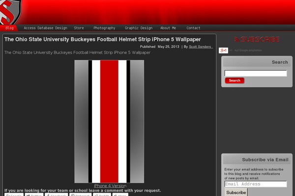 Site using CafePress Widget plugin