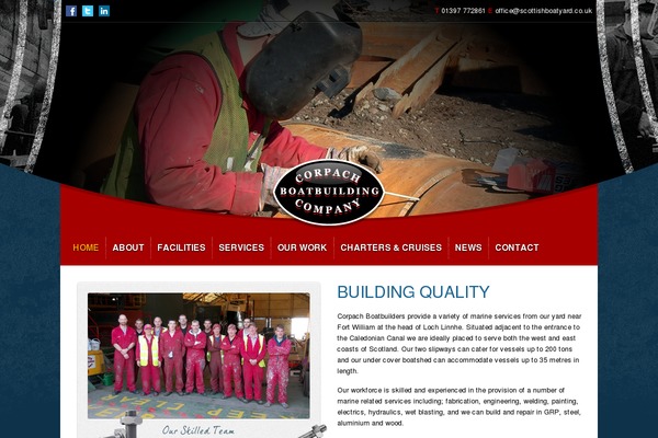 scottishboatyard.co.uk site used Corpach_boat_builders