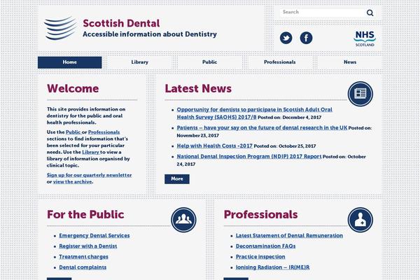 scottishdental.org site used Scottishdental