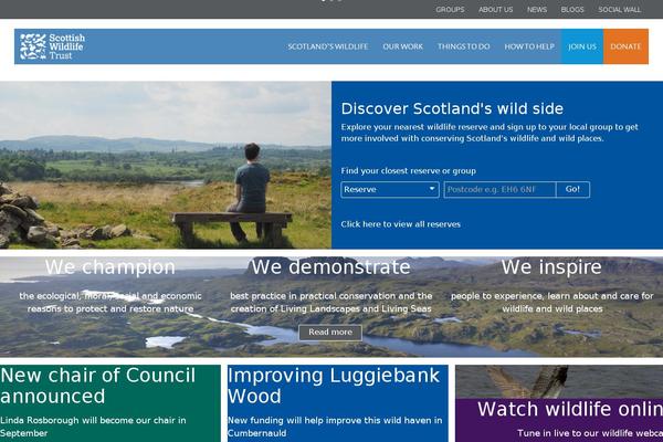 scottishwildlifetrust.org.uk site used Scottish-wildlife-trust