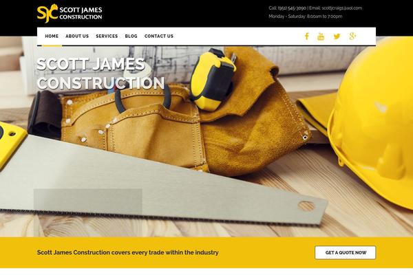 scottjamesconstruction.com site used Sj_construction