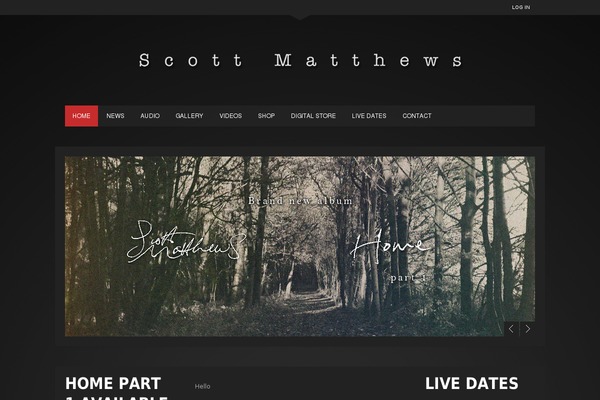 scottmatthewsmusic.co.uk site used Soundboard