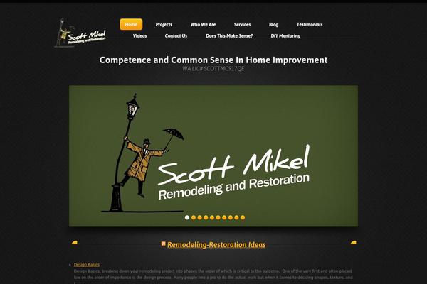 scottmikel.com site used Theme1607