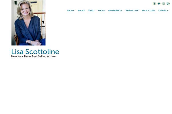 scottoline.com site used Scottoline