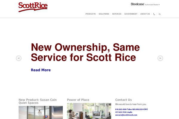 scottriceok.com site used Steelcase