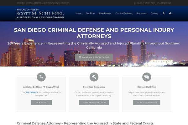 scottschlegel.com site used Lawyerplus-child