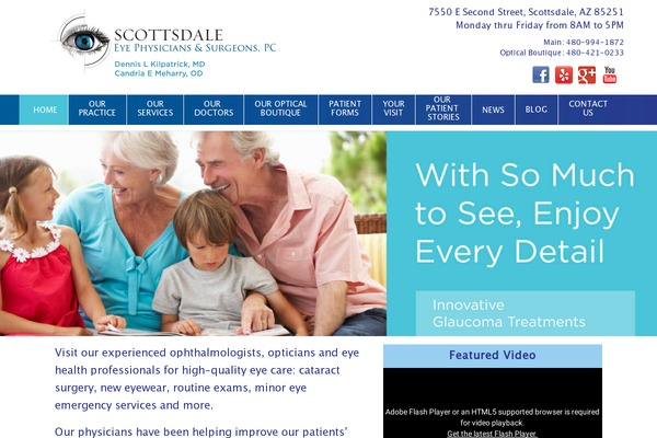 scottsdaleeye.com site used Scottsdale