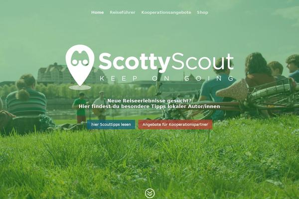 scottyscout.com site used Divi-un2