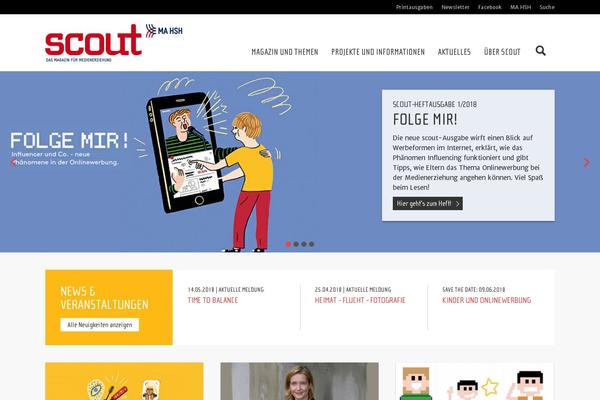 scout-magazin.de site used Scout