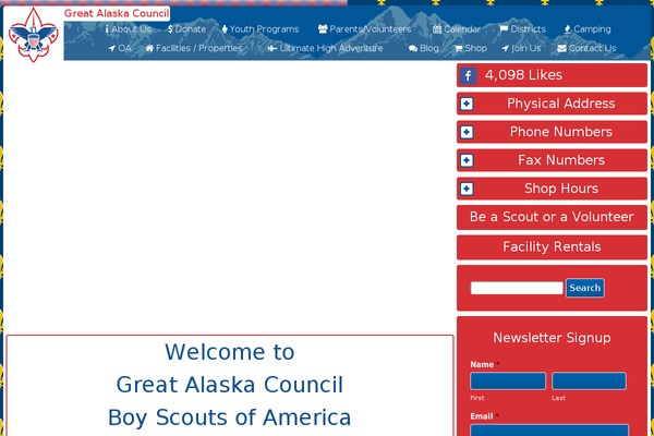 scoutingalaska.org site used Gac2013
