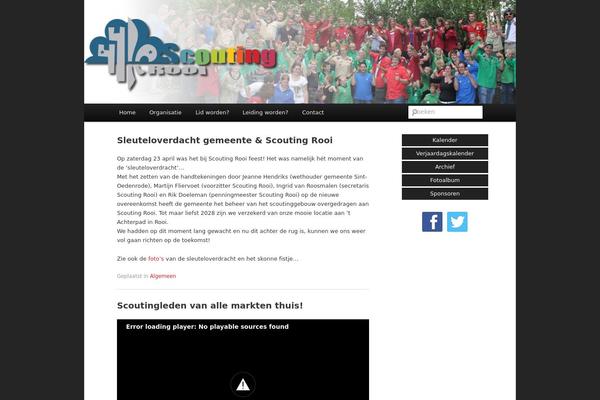 scoutingrooi.nl site used Scoutingrooi
