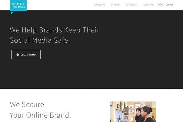 scoutmoderation.com site used Scout