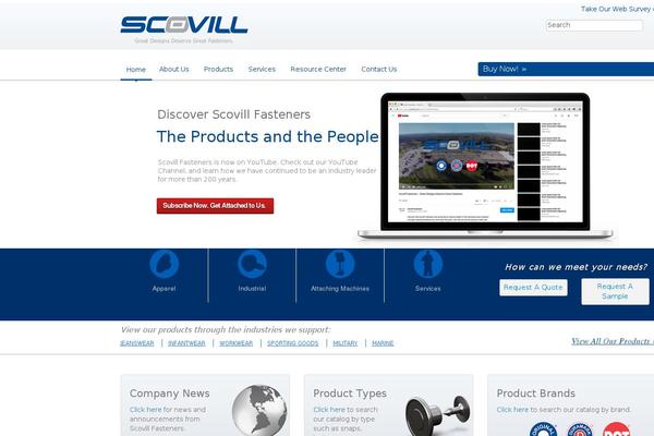 scovill.com site used Scovill