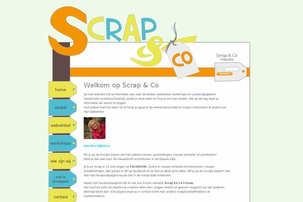 scrap-co.nl site used Twentyten-scrapco