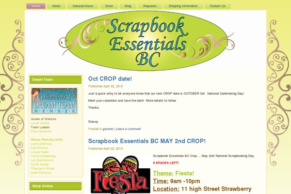 Site using Ecwid Shopping Cart plugin