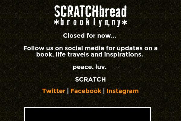scratchbread.com site used Dough