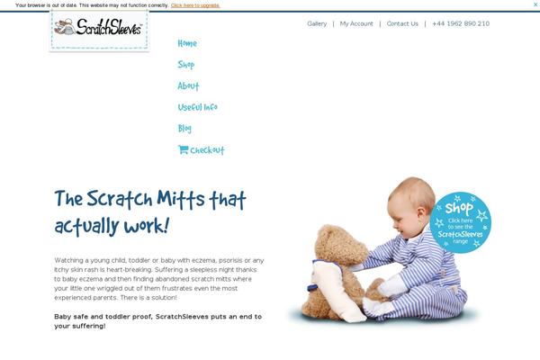 scratchsleeves.co.uk site used Scratch