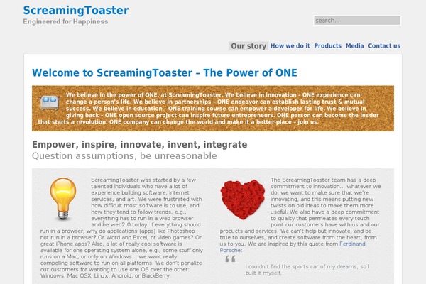 Evanescence theme site design template sample
