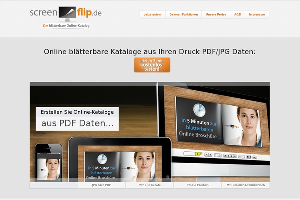 screenflip.de site used Thiel