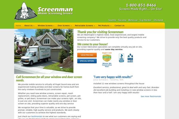 screenman.com site used Screenman