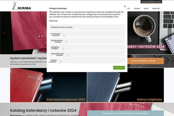 scriba.com.pl site used Scriba