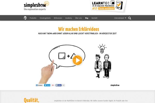 scribblepower.com site used Simpleshow