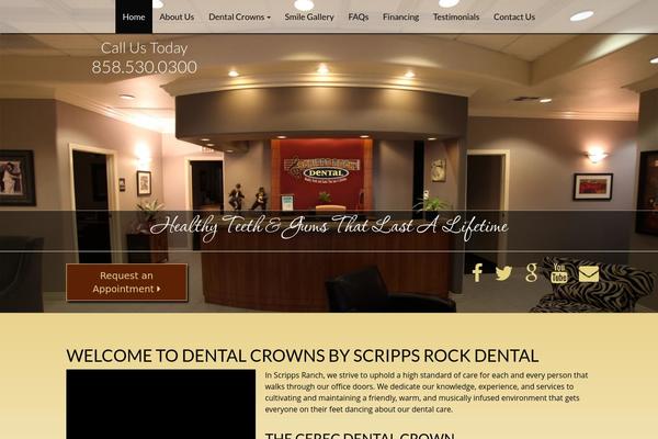 scrippsrockcrowns.com site used Dental-affiliate-bootstrap