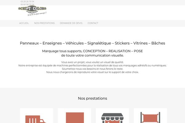 Site using SiteOrigin Widgets by CodeLights plugin