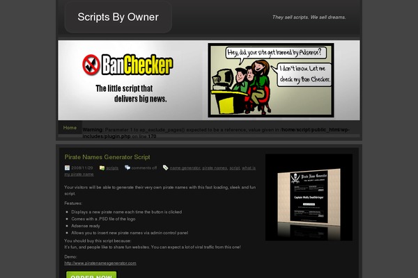 Site using Ajax-page-loader plugin