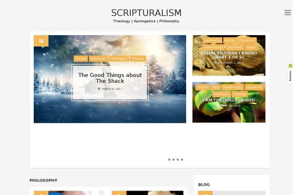 scripturalism.com site used Amazing-blog-pro