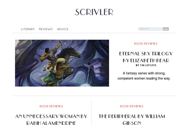 scrivler.com site used Scrivler-bones