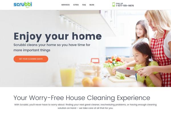 Customizr theme site design template sample