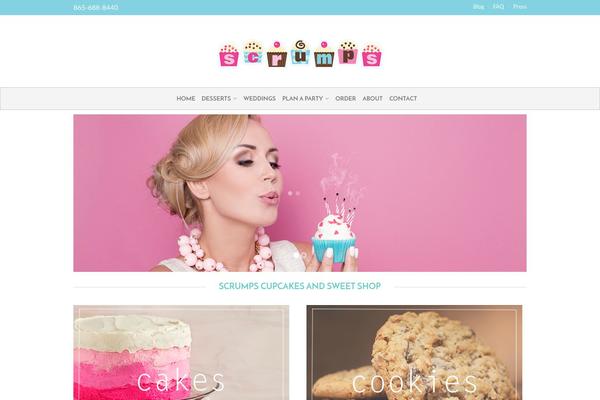 Flatsome theme site design template sample