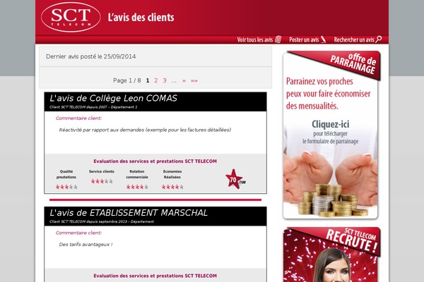 sct-telecom-avis.fr site used Sct